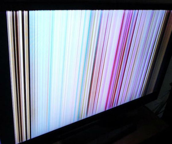 Телевизор в полосах не показывает | Вызов телемастера на дом в Можайске